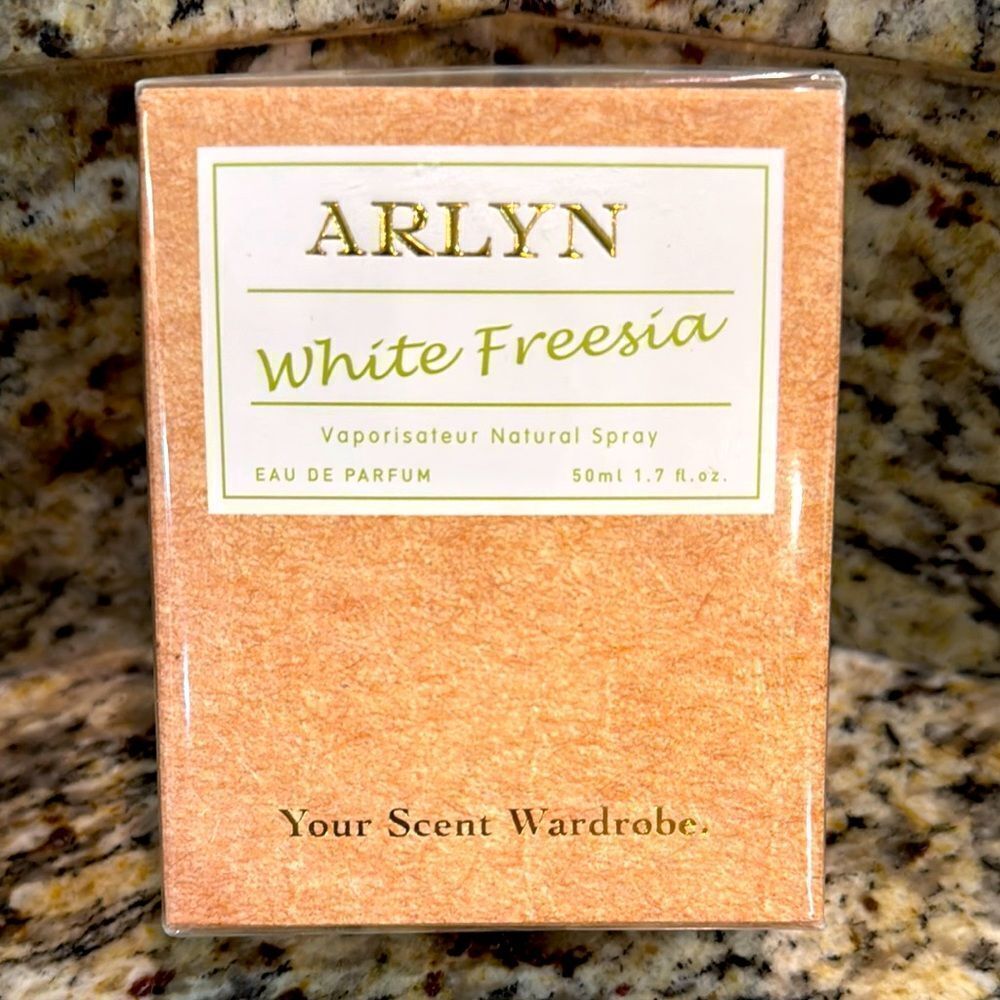 White Freesia natural spray